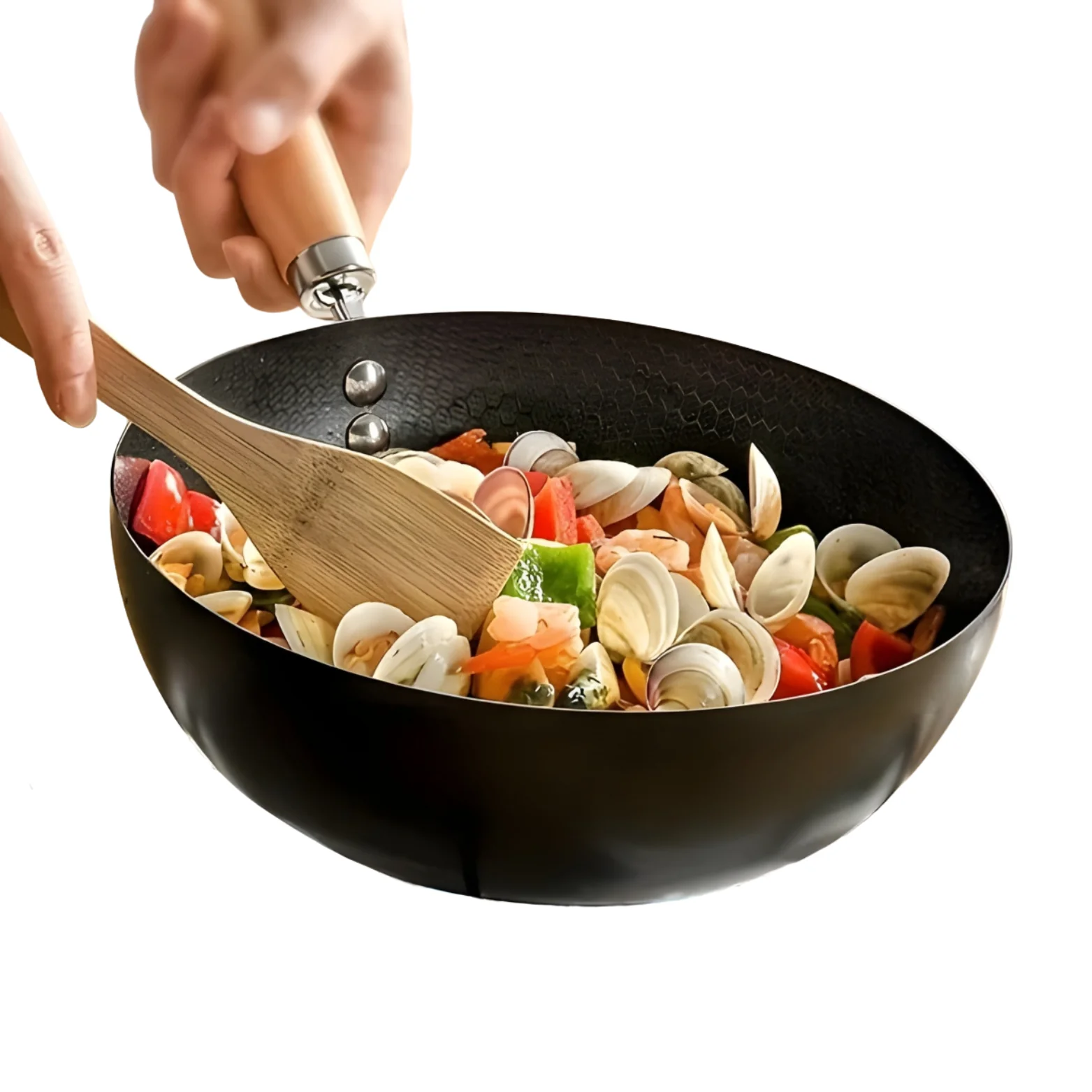 Alten - Signature Non-Stick Iron Pan Versatile Mini Frying Pan, Saucepan, and Wok - Image 18