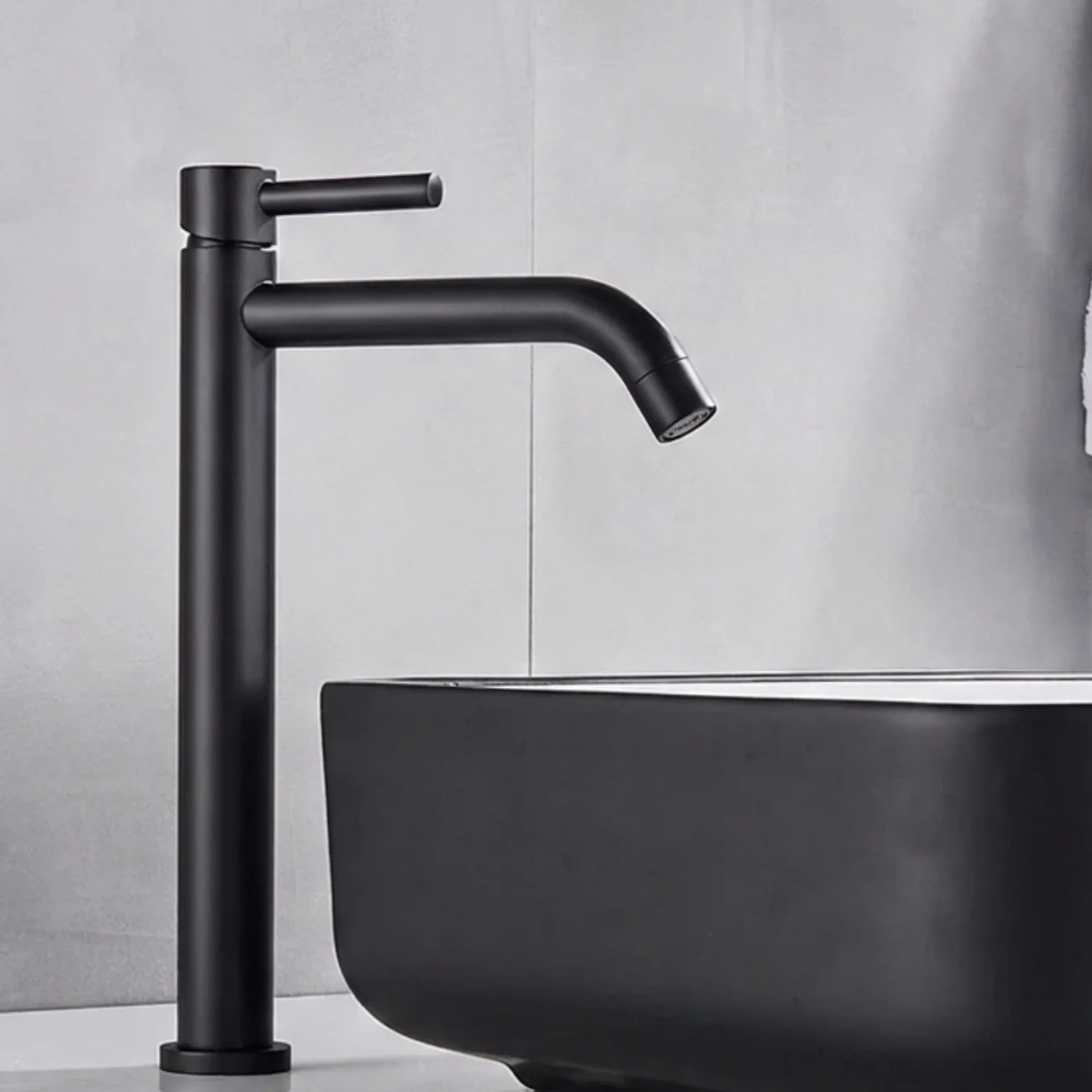 Elvheim - Bathroom Basin Faucet Single Handle Hot and Cold Mixer Tap - Image 14