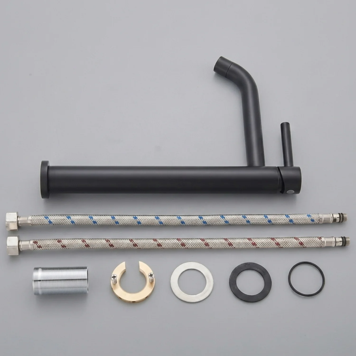 Elvheim - Bathroom Basin Faucet Single Handle Hot and Cold Mixer Tap - Image 20