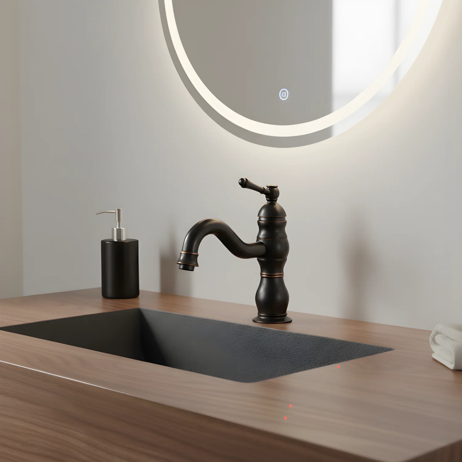 Kiruna - Antique 360° Swivel Vessel Sink Faucet - Image 10