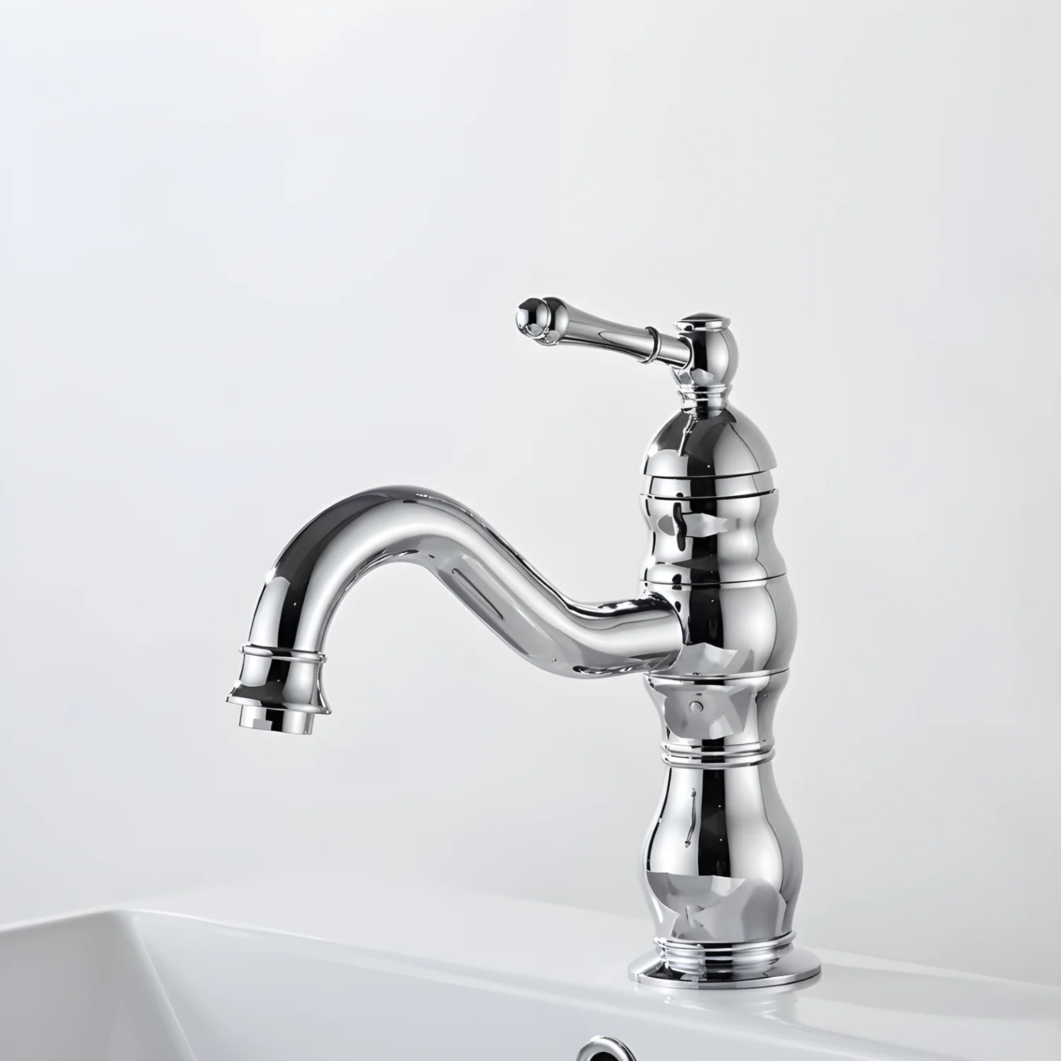 Kiruna - Antique 360° Swivel Vessel Sink Faucet - Image 15