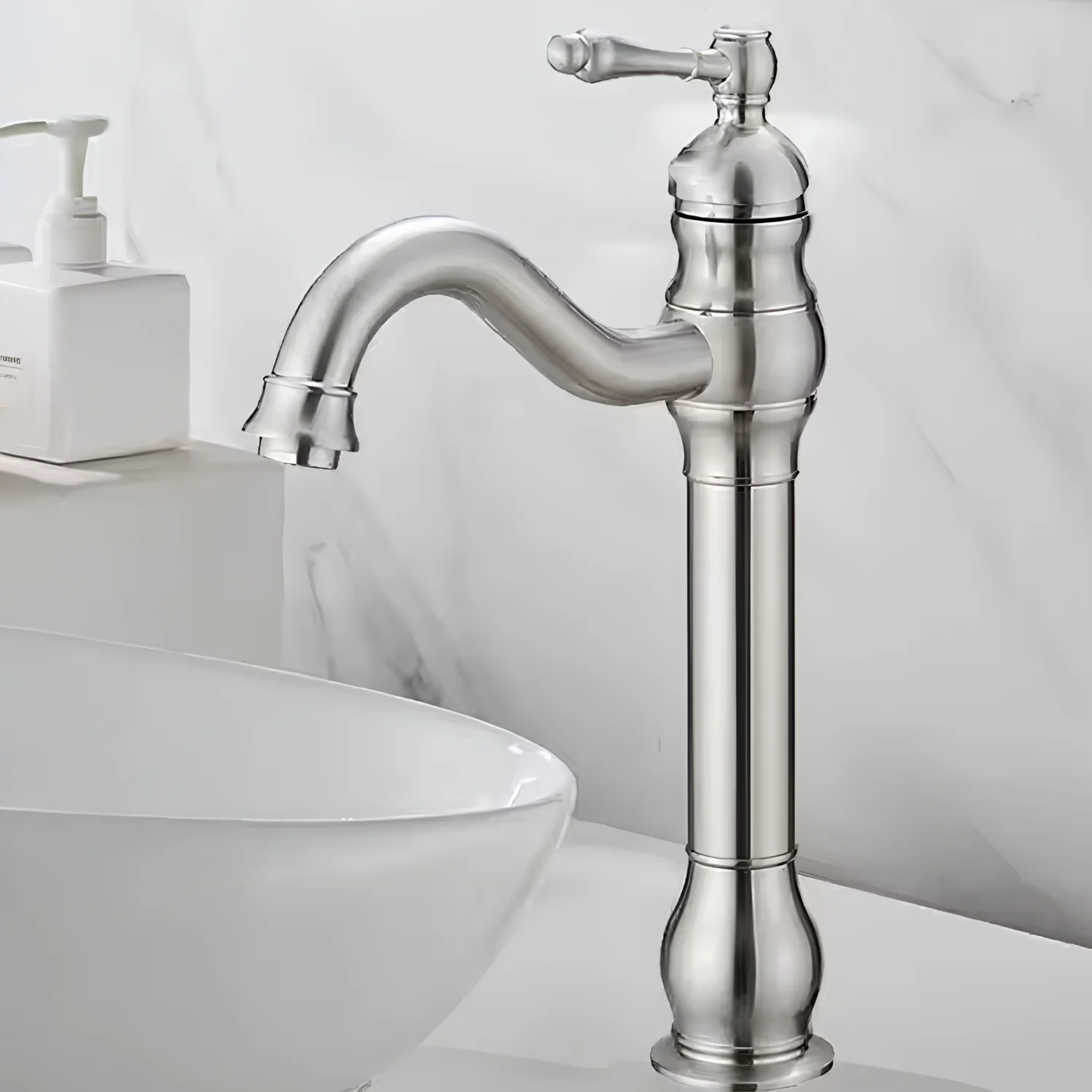 Kiruna - Antique 360° Swivel Vessel Sink Faucet - Image 32