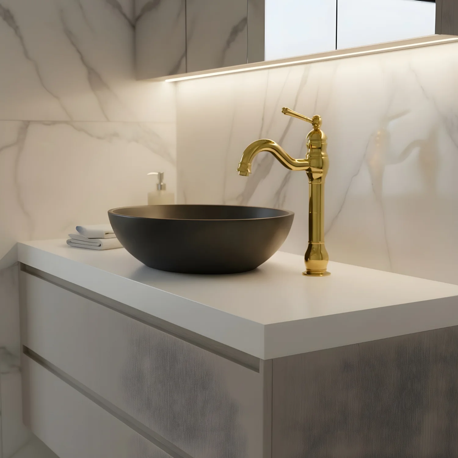 Kiruna - Antique 360° Swivel Vessel Sink Faucet - Image 37