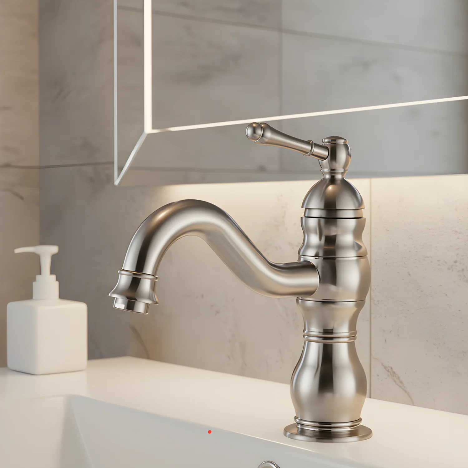 Kiruna - Antique 360° Swivel Vessel Sink Faucet - Image 6