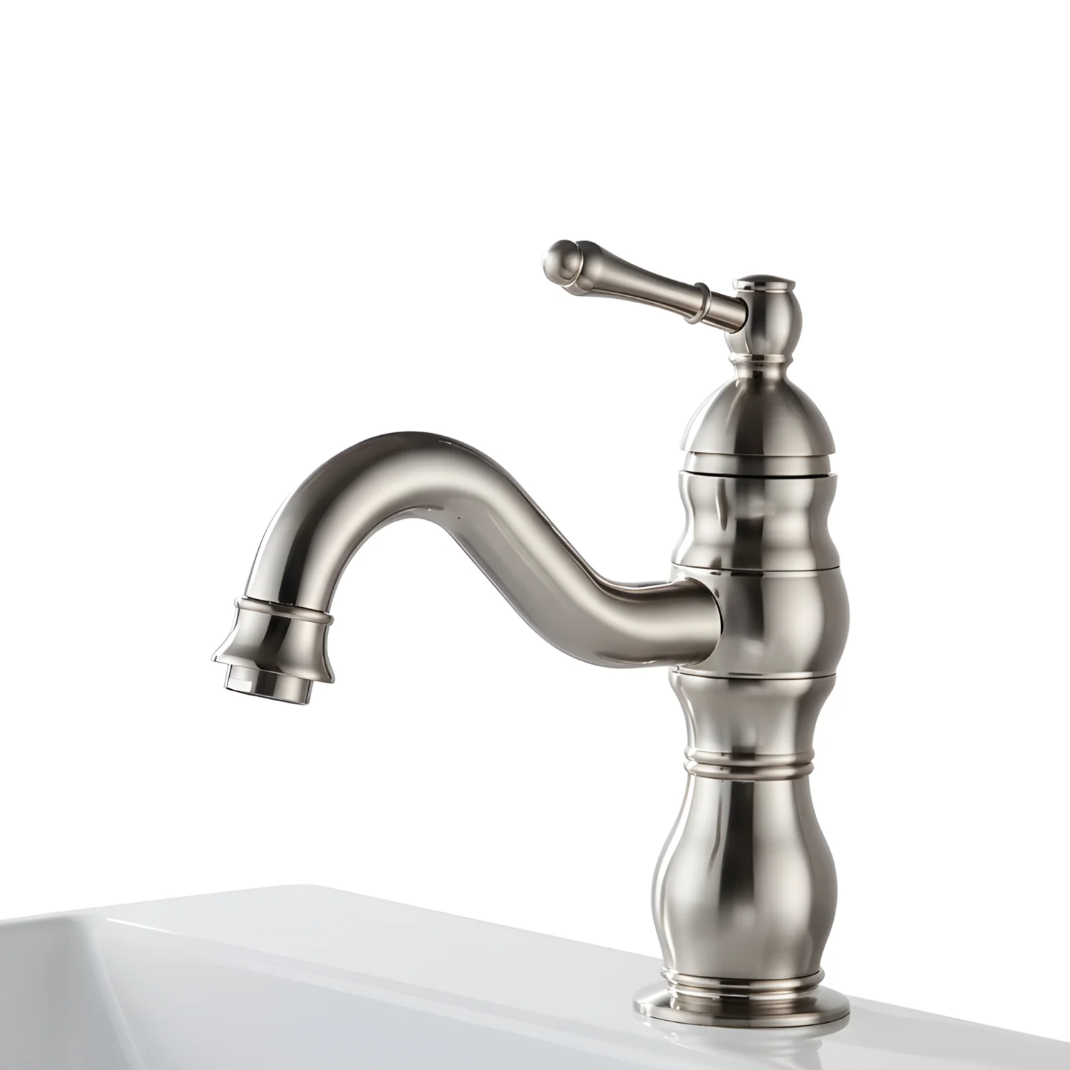 Kiruna - Antique 360° Swivel Vessel Sink Faucet - Image 9
