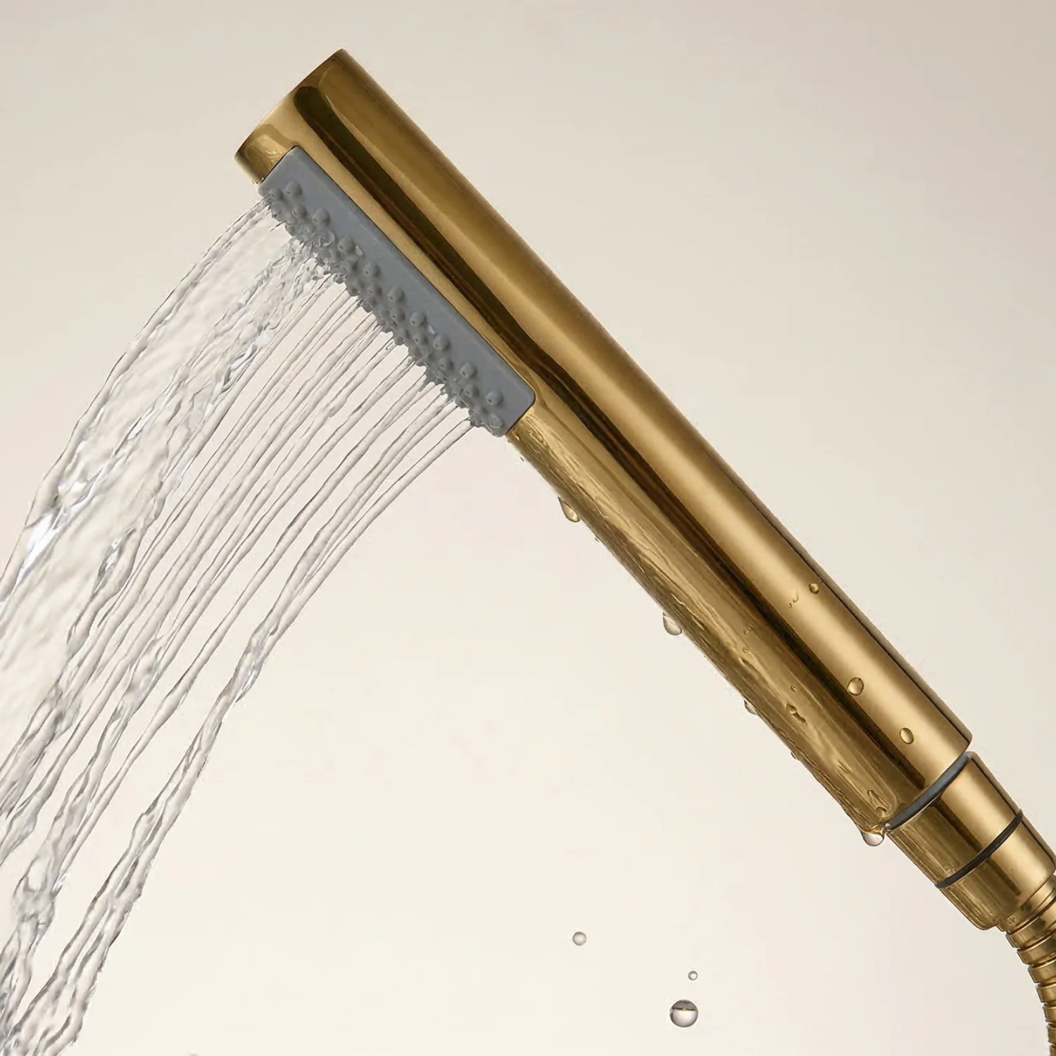 Malmo - Bathroom Bathtub Shower Faucet with Swivel Tub Spout and Handhold Shower Brass Wall Mounted Hot Cold Water Mixer Bath Tap - Image 9